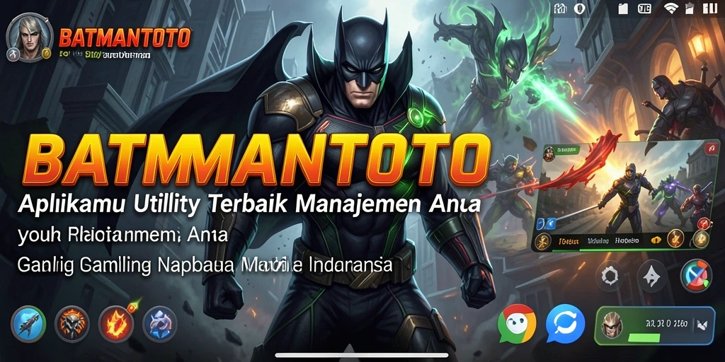 Tampilan antarmuka utama BATMANTOTO yang memudahkan manajemen tugas.