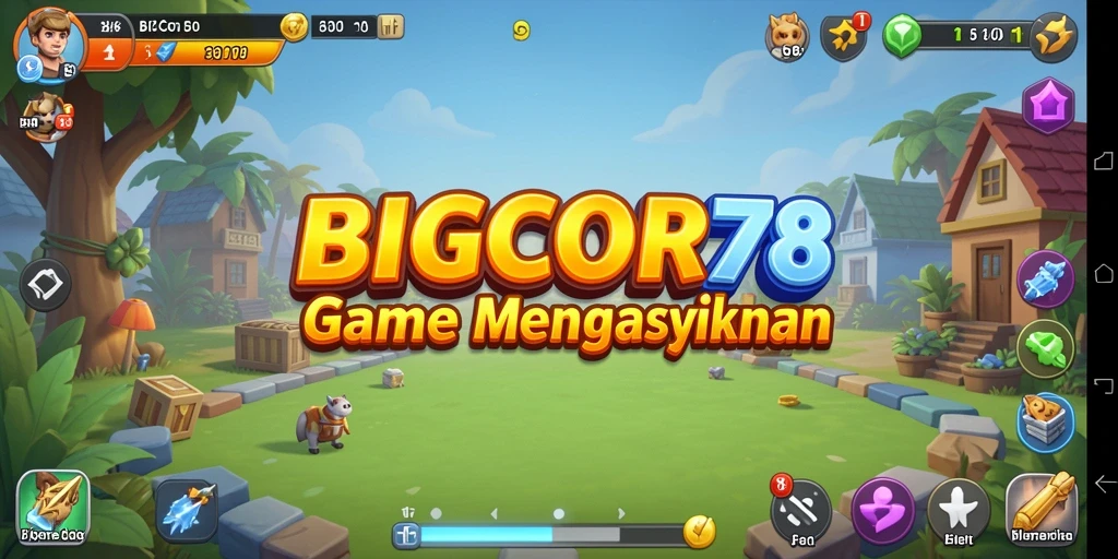 Tampilan gameplay BIGCOR78 yang memukau dan menarik.