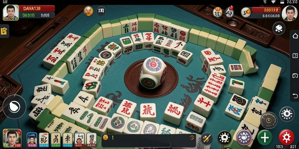 Gameplay menarik dari DAYA138 dengan desain ubin Mahjong yang beragam.
