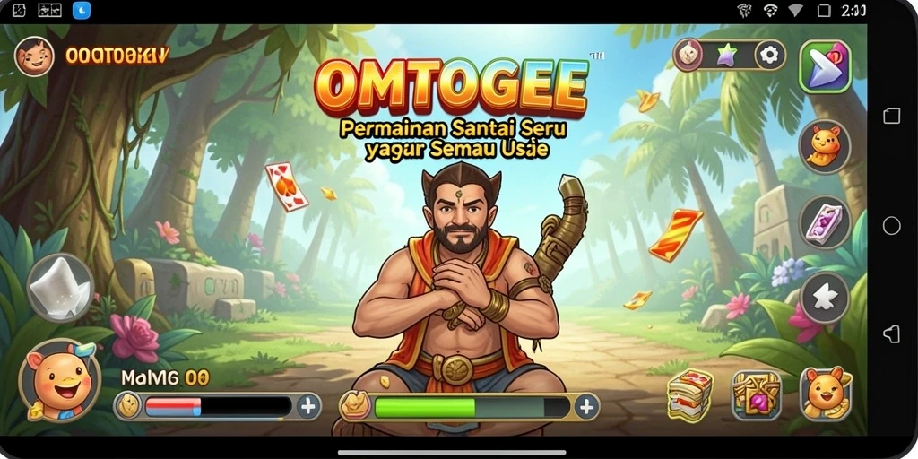 Tampilan menarik dari gameplay OMTOGEL yang seru dan menyenangkan.