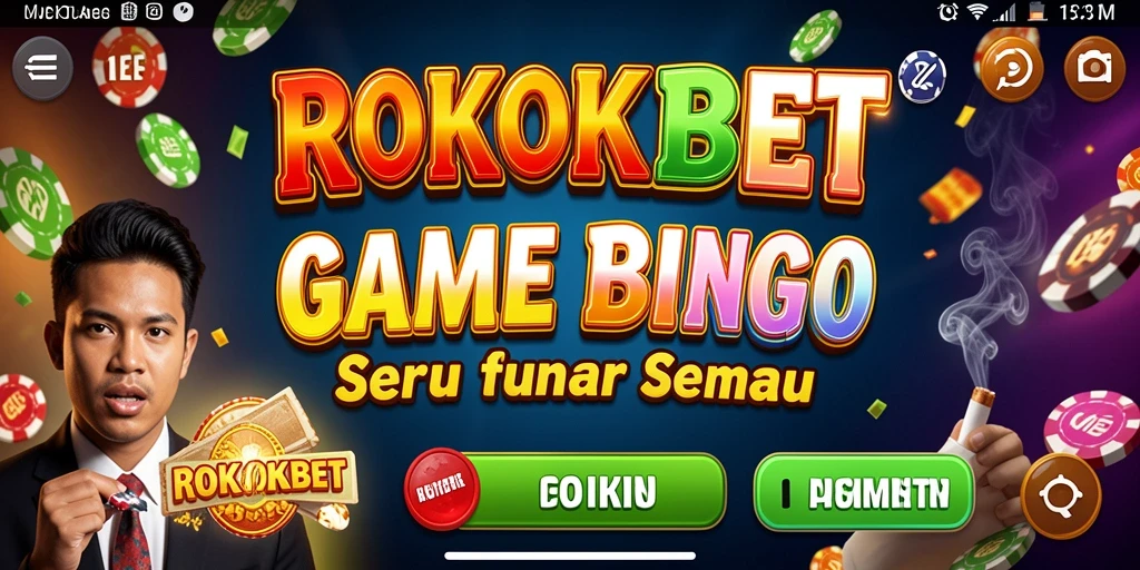 Tampilan gameplay menarik di ROKOKBET dengan suasana bingo dinamis.