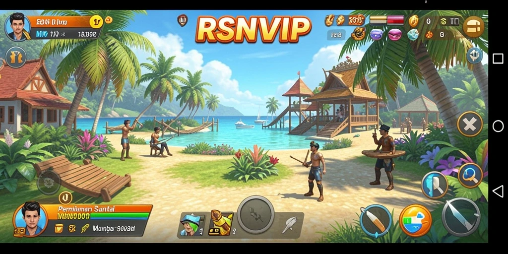 Screenshot RSNVIP menampilkan gameplay yang seru dan menarik.